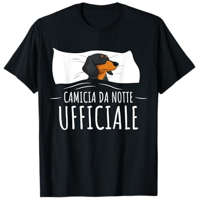 Camicia Da Notte Bassotto Cane Maglietta