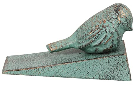 GRIRIW Butoir De Porte en Fonte Vintage avec Décor Animal Cale De Porte Robuste pour Maison Cuisine Entrée Chambre Arrêt De sans Percer Protection Contre Rouille Et Usure