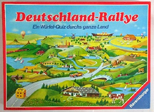Deutschland-Rallye - Ein Würfel-Quiz durchs ganze Land