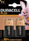 Duracell MN1604 Plus Power 9v Batteries, 2 Batteries