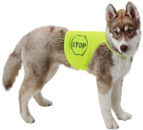 Kerbl 81451 Sicherheitsweste für Hunde, Rückenlänge 35 cm, 50-58 cm