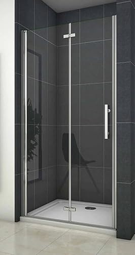 Duschkabine Duschtür Nischentür Dusche Schiebetür Drehtür Schwingtür Doppel Doppel G.70-160cm,H180/190/185/195/200cm,5/6/8mm glas