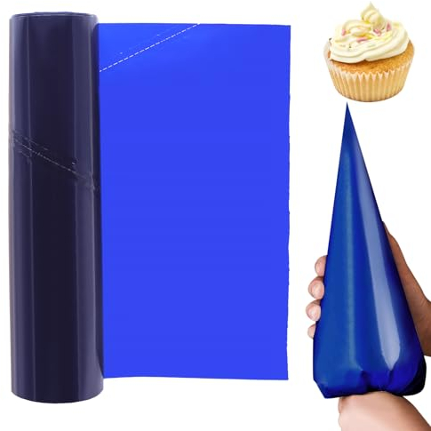 Runyu Spritzbeutel Set, 50 Stück 52 cm Extra Groß Spritztüte Spritzbeutel Einweg für Dekorieren Von Gebäck Torten Geeignet