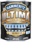 AMK® Hammerite Ultima Smooth Metal Paint 750ml Black 12 Year Protection Direct To Metals & Rust Quick Drying No Primer Or Undercoat Needed Single Coat