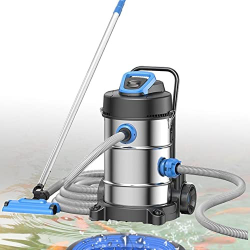 LYFDPN Aspirateur Automatique de Piscine 1700 W, aspirateur de Bassin avec tête d'aspiration et Tuyau d'égout, pour piscines, étangs à Poissons, piscines
