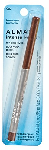 Almay Intensive i-color Eyeliner, Bring Out the Blue, Brown Topaz 002, 0.009 Ounce Package by Almay by Almay