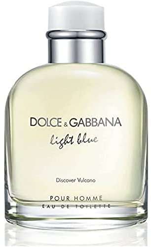 Dolce & Gabbana ljusblå för Discover Vulcano homme/män, Eau de Toilette, Vaporisatör/spray 75 ml, 1-pack (1 x 75 ml)
