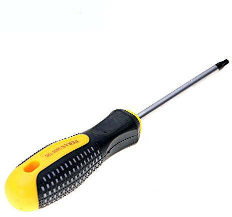 BE-TOOL Destornillador magnético estrella destornillador largo Torx a prueba de manipulaciones para reparación (T7)