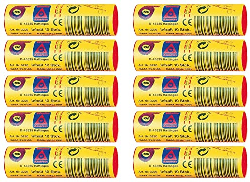 Sohni-Wicke Amorces 0220 Lot de 10 rouleaux de ruban pour pistolets à jouets