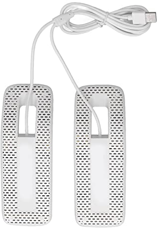 Asciuga Scarpe Portatile,Deodorante per Scarpe, asciuga Scarponi, asciuga Scarpe Elettrico USB per asciugare la Famiglia, eliminare i Cattivi odori e disinfettare Scarpe Guanti Calze