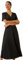 Roman Originals Textured Wrap Bodice Midi Dress for Women UK - Ladies Everyday Holiday Spring Summer V-Neckline Comfy Soft Evening Vacation Work Party - Black - Size 12