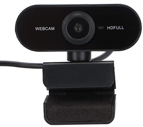 CFTGIW 1080p WebCam Auto Full HD Computer Camera med Mikrofon för Live-sändning Video C-konferens på USB-gränssnitt Offe Plug-and-Play Detta Högt med 1080p WebCam1080p Web Camerahd