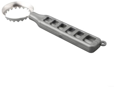 Outil de nettoyage robuste pour écailleur de poisson, poignée ergonomique en plastique, convient pour les pêcheurs et les chefs