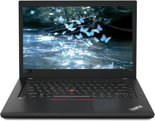 Lenovo ThinkPad T480 Business Laptop 14 pulgadas FHD Notebook Intel Core i5-8250U, 16GB RAM, 512GB SSD, teclado QWERTY, Windows 11 Pro (reacondicionado)