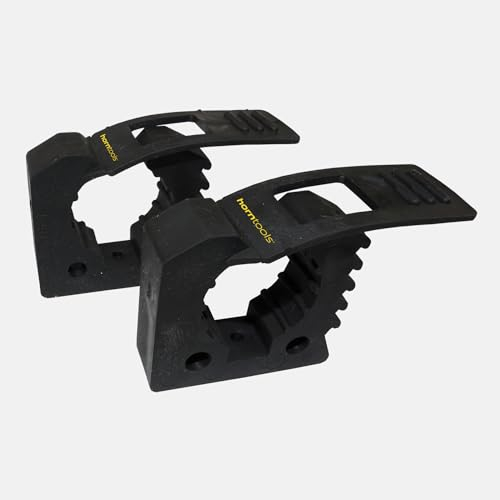 horntools Quick Fist Halterung 25-57 mm - 2 STK - Traglast jeweils 11 kg - Robuste Werkzeughalter für Offroad, Werkstatt & Camping - Sicherer Halt