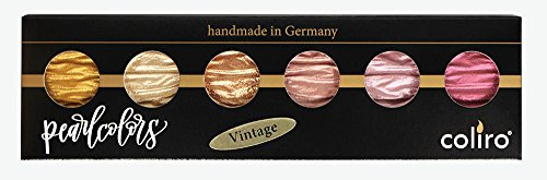 Coliro Artist Mica Watercolour M780 Vintage Set by Finetec