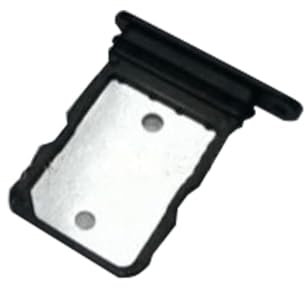 Reemplazo del Adaptador del Soporte de la Ranura de la Bandeja de la Tarjeta SIM Compatible con Google Pixel 6 6.4 Pulgadas Negro