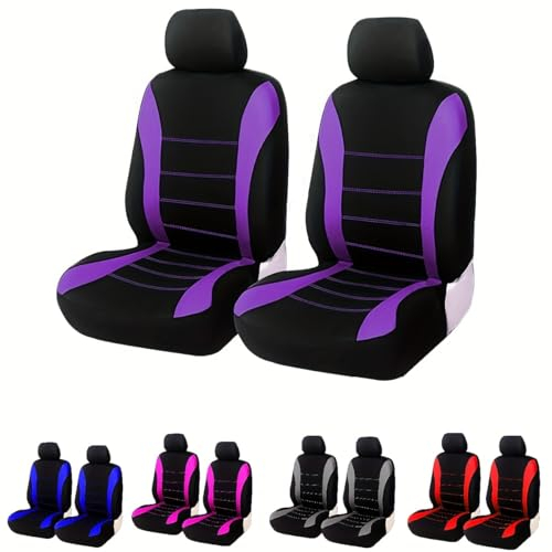 JIAWUJYNB 9pcs Autositzbezug,kompatibel mit Dacia Duster Logan MCV Sandero Stepway Dokker Lodgy,Sitzbezüge Komplettset,6-Grey