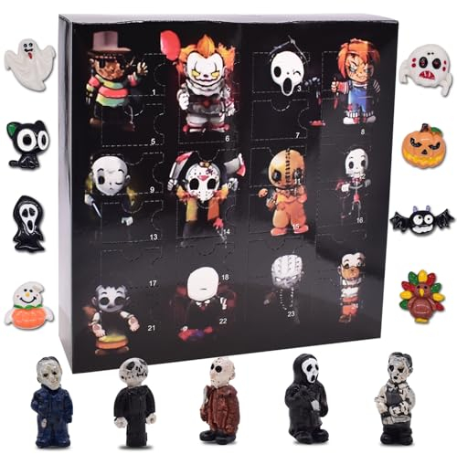 UZNIYTR Adventskalender 2024, Weihnachts-Countdown 24 Tage die Überraschung,lustige Weihnachts-Blind-Box, Knobelspiele für Kinder Erwachsene, Weihnachtsgeschenke für Jungen und Mädchen