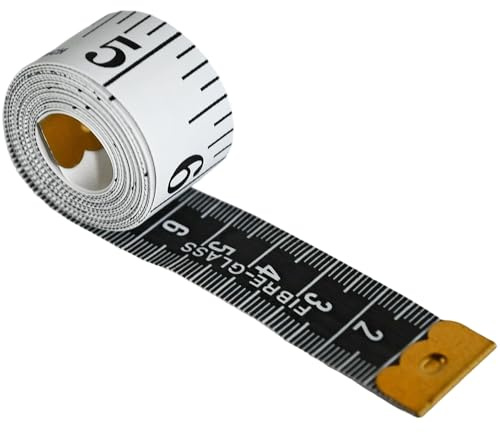 Armo® Double Sided Durable Measuring Tape For Body Waist BMI Weight Control Clothes Size Sewing Measure Tape 150CM