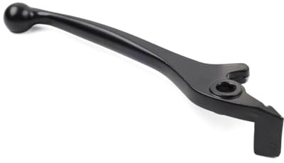 SIKUAI Levier de frein d'embrayage à disque avant droit, poignée latérale fine en aluminium noir pour universel pour Moto 1 pièce