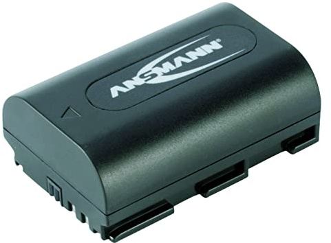 ANSMANN Kamera Akku LP E6 Li-Ion 7,4V 1400mAh - ideal für Canon Eos 80D, 70D, 60Da, 60D, 7D Mark II, 7D, 6D Mark II, 6D, 5DSR, 5DS, 5D Mark IV, 5D Mark III, 5D Mark II uvm.