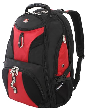 Wenger Scansmart Backpack for 17 inch Laptop - Red