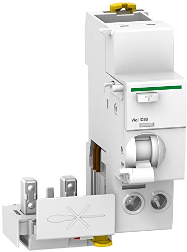 Schneider Electric - Acti9, Vigi iC60, bloc différentiel 2P 25A 30mA type A Si 230-240/400-415V - A9Q31225