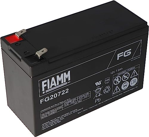 FIAMM - Batterie Plomb FIAMM 12V 7.2Ah FG20722 Cosse Large - FG20722