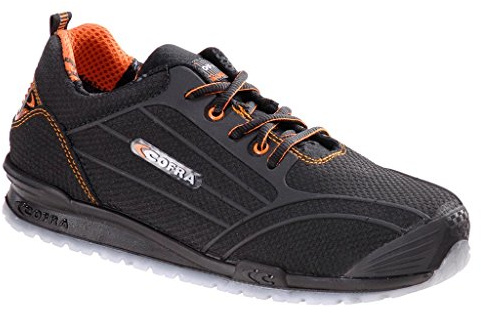 Cofra Cregan S3 SRC Zapatos de Seguridad, Unisex Adulto, SRC, Negro (Cregan Negro), 42 EU (7.5 UK)