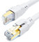 DDMALL CAT 8 Ethernet Kabel 6 Meter, Hochgeschwindigkeit SFTP Netzwerkkabel 40Gbps 2000MHz Internet LAN Kabel mit Vergoldetem RJ45 für Router, Modem, Gaming, TV (6 m, weiß)