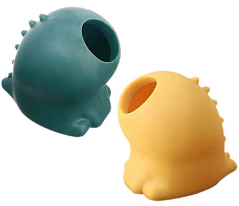 Ciieeo Separador De Yema Y Clara De Huevo De Silicona 2 Piezas Utensilio De Cocina Práctico Para Repostería Y Preparación Diaria Fácil De Usar