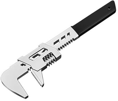 RGYBAO Juego de llaves inglesas ajustables multiusos de mandíbula grande con ángulos rectos para reparación de automóviles y hogares, uso seguro y antideslizante