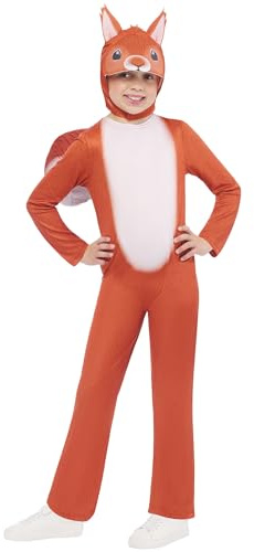 Rubies Storybook Squirrel Child Costume, Kids Fancy Dress, Size 7-8 Years