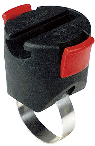 KLICKfix Zubehör Miniadapter mit Seilschlosshalter, One Size, Schwarz, 0501B