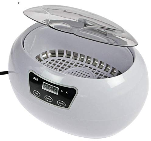 SAFE 4670 Ultraschallreinigungsgerät Brille Münzen Schmuck | Ultraschall Brillenreiniger | Schmuckreiniger ultraschall 600ml 42000 Hz