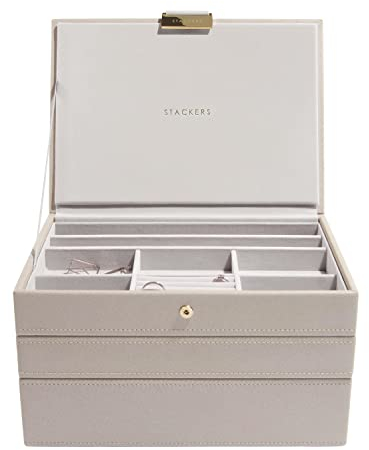Stackers Taupe Klassisch Schmuckschatulle -3