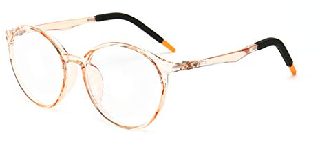 Tofox Kinder Brille Ohne Stärke Blaulichtfilter entspiegelten Brille Reduzieren Auge Belastung Kinder Silikon Gläser