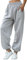 Nuofengkudu Damen Dick Warme Sporthose Laufhosen Jogginghose Gummibund Sweathose mit Taschen Stoffhose High Waist Hosen Bequeme Lockere Lässige Freizeithose Loungewear Outdoor Winter(Vlies-Weiß,M)