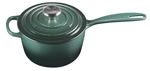 Le Creuset Enameled Cast Iron Signature Saucepan, 1.75 qt., Artichaut