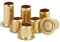 Lot de 50 rivets creux en cuivre M6 x 10 mm à travers trou Rivets de fixation en cuivre