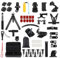 Camnoon Zubehör Set Bundle für GoPro, 60 in 1 Action Kamera Accessory Kit Kompatibel Halterung mit Zubehör GoPro Hero 13 12 11 10 9 8 Max 7 6 5 Insta360 Xiaomi YI Action Kameras mit Tragetasche
