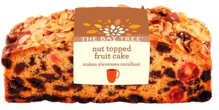 The Bay Tree Mixed Nut Topped Fruit Cake – 310g | Rich, Moist, Fruity and with Whole Nuts | Handcrafted British Cake | Great for Gifting, Afternoon Tea & Special Occasions