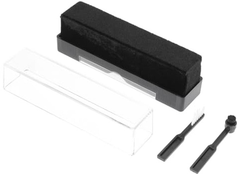 1Set Spazzola per Pulizia Dischi in Antistatica Kit per Manutenzione Del un Suono Pulito per Amanti Della Musica e Collezionisti Vinili