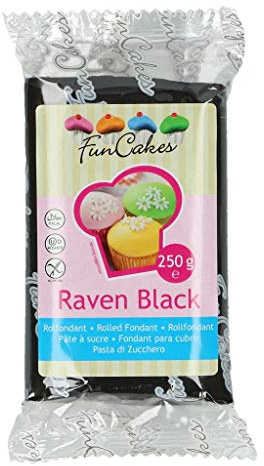 Funcakes Pte À Sucre Noir 250 G
