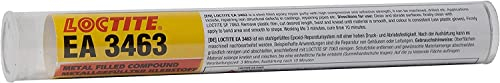 LOCTITE EA 3463, Epoxy Resin for Emergency Repairs, Kneadable 2-Part Epoxy Putty with High Compressive Strength, Metal Filler for Versatile Repairs, Easy to Use, 114g