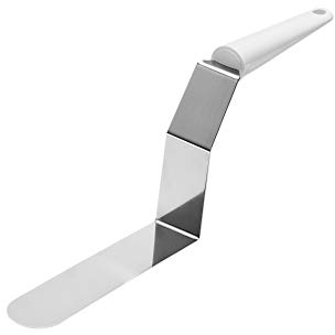 Original Kaiser Classic Winkelpalette hoch 30 x 3,5 cm, leichtes Auftragen und Glätten, Winkelpalette Torte, flexible, Edelstahlklinge, ergonomisches Produktdesign