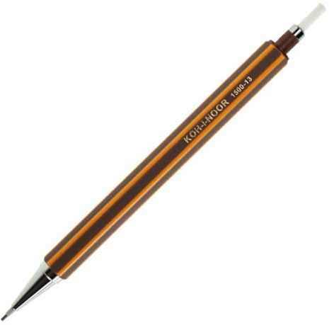 Koh-I-Noor 94159 Druckbleistift aus Gummi DH1500, Mine 1,3 mm