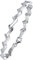 Vinani Armband klassisch mattiert glänzend 925 Sterling Silber Gliederarmband 2BAZ