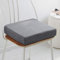 Yuly Cojín grueso acolchado de espuma viscoelástica, cojín de silla antideslizante desmontable, cómodo cojín de asiento para sillas/sofá/sillón